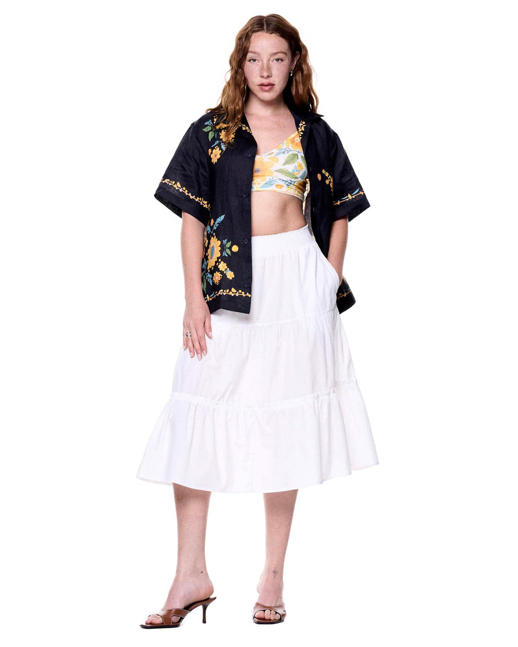 Maddie Skirt | White