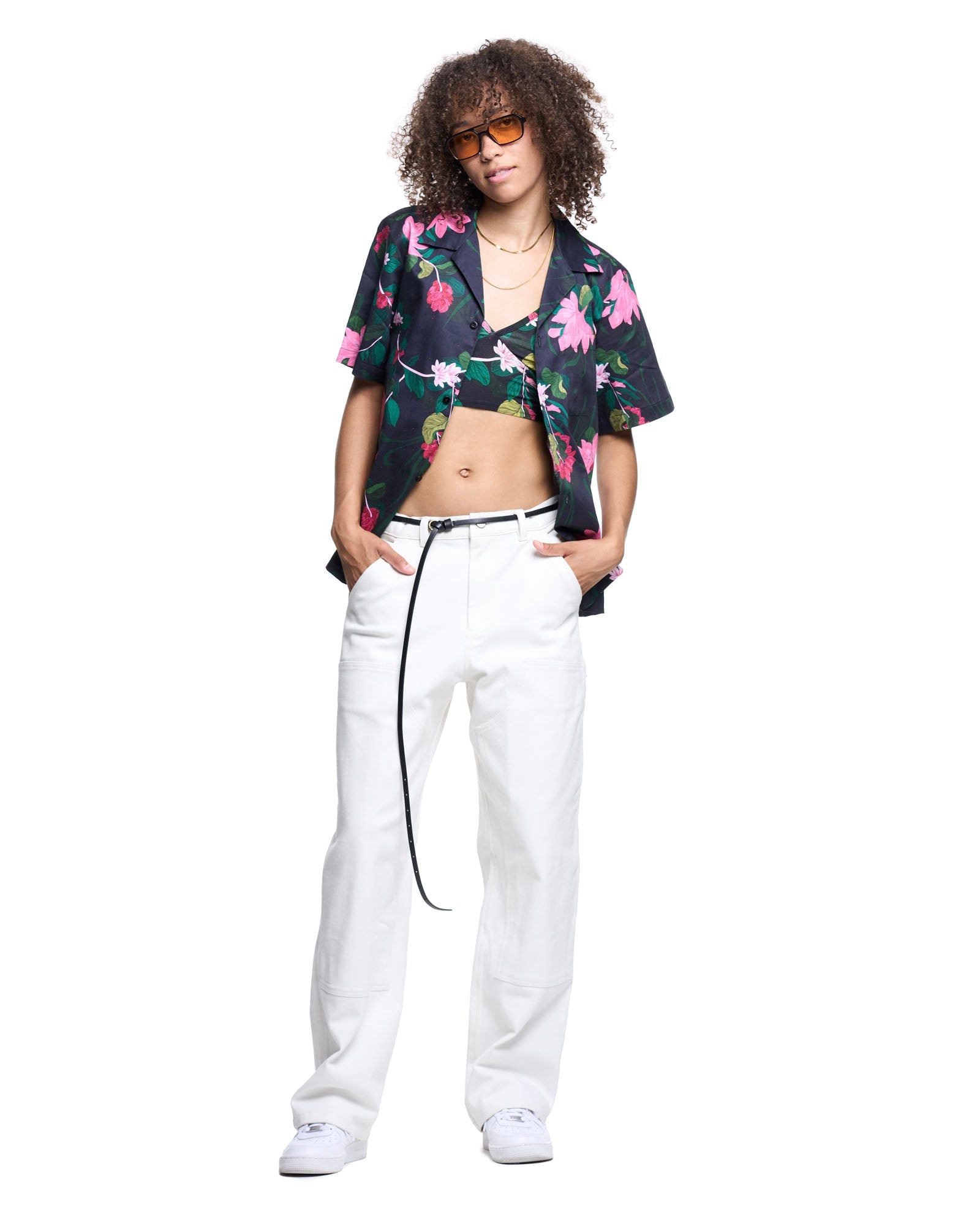 Bralette | Black Beach Florals