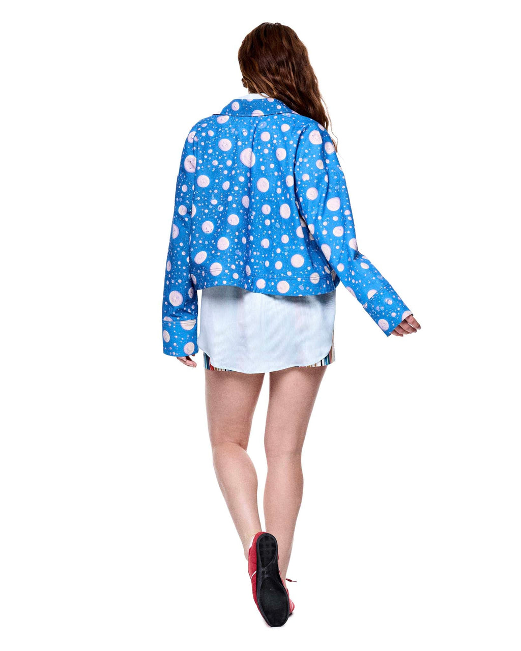 Mia Jacket | Blue Mushroom