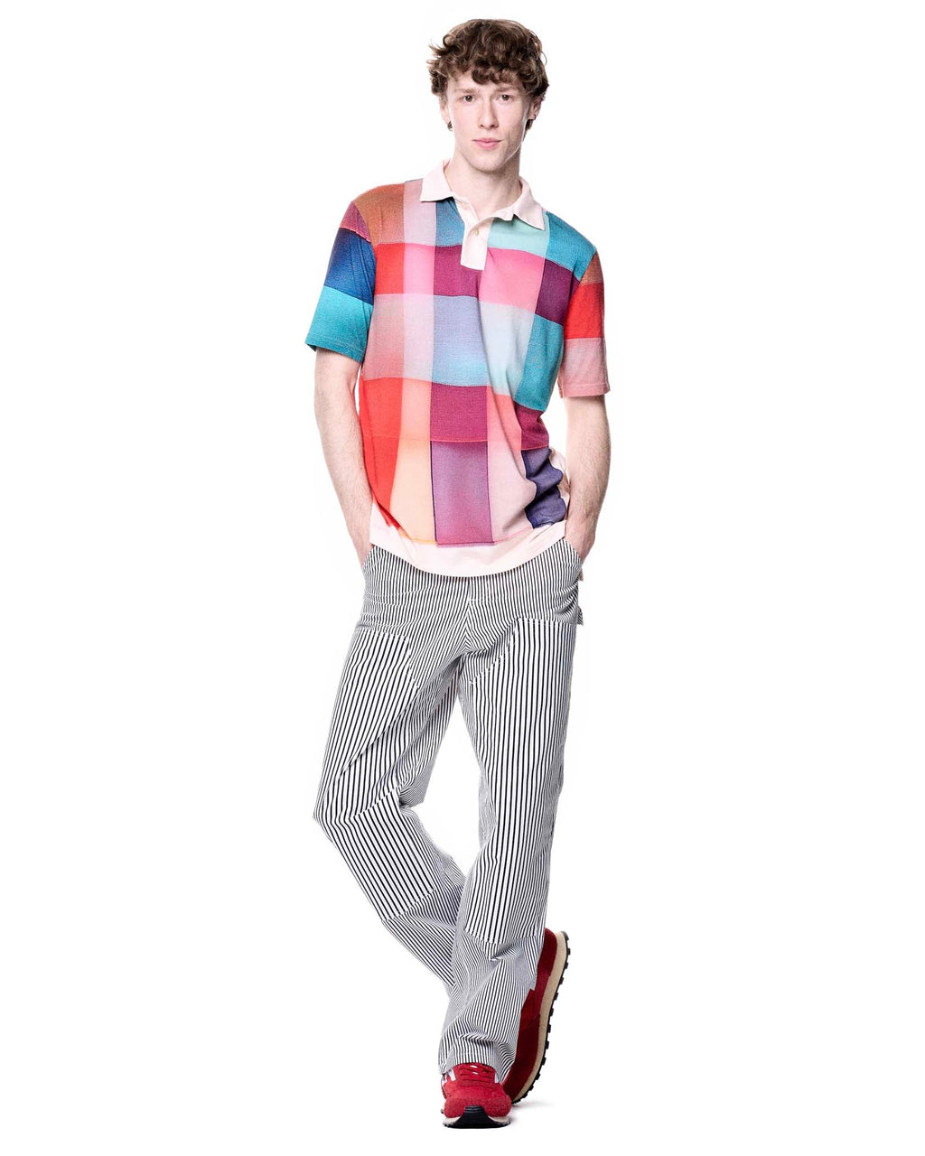 Kieran Polo | Lawn Chair Plaid