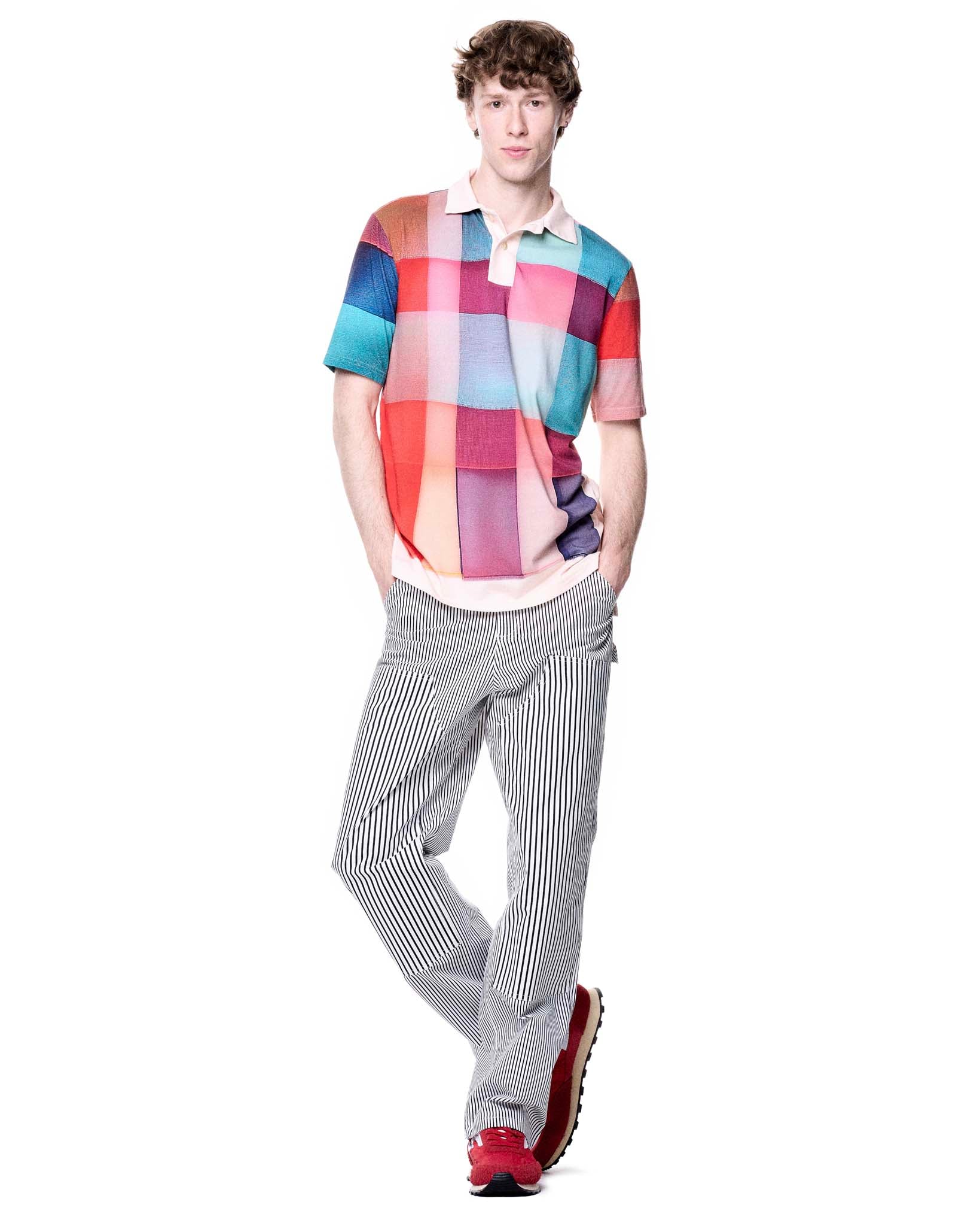 Kieran Polo | Lawn Chair Plaid