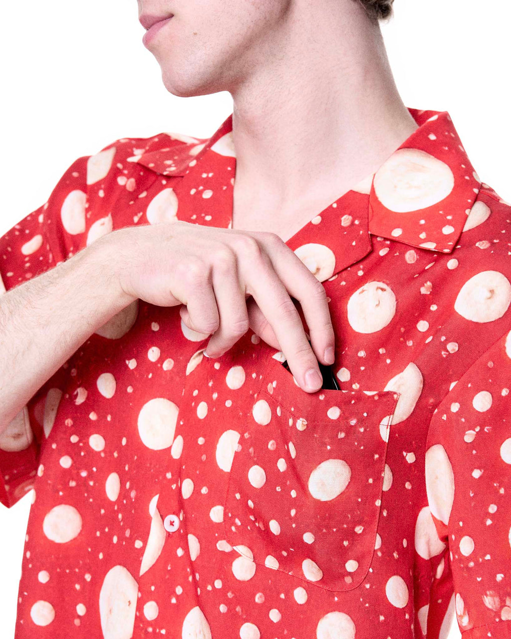 Daniel Camp Shirt | Red Mushroom