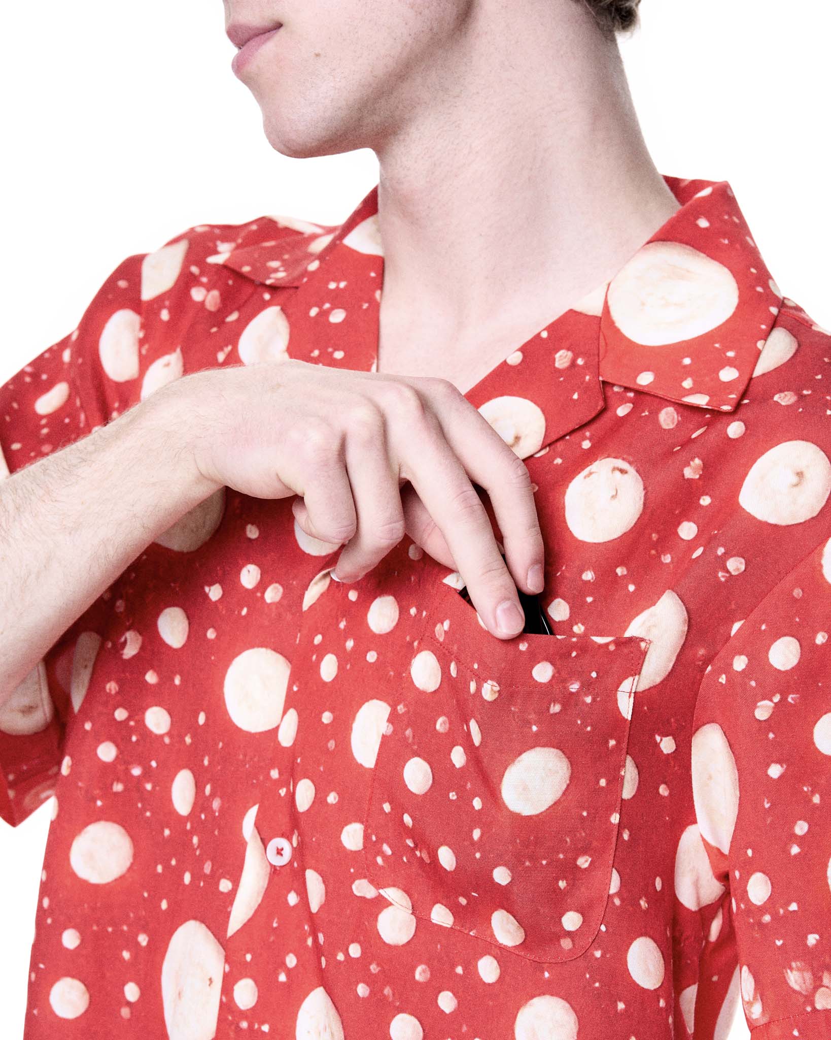 Daniel Camp Shirt | Red Mushroom