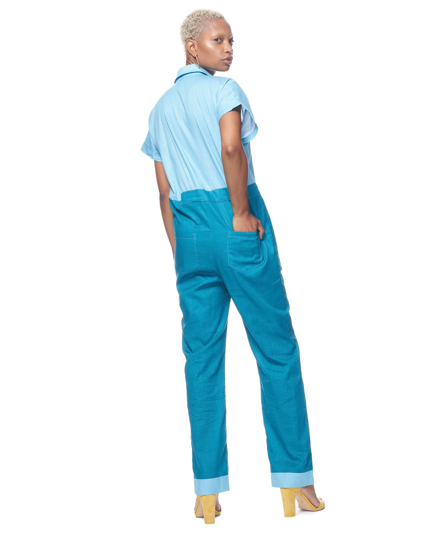 Dottie Jumpsuit | Clear Sky