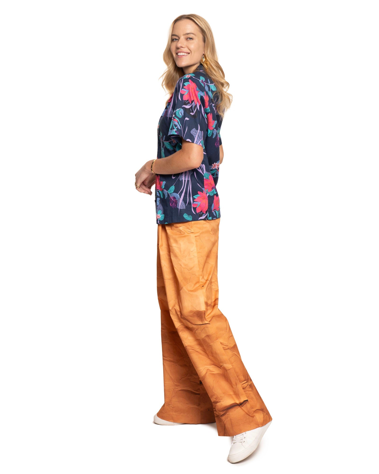 Daniel Camp Shirt | Indigo Beach Florals