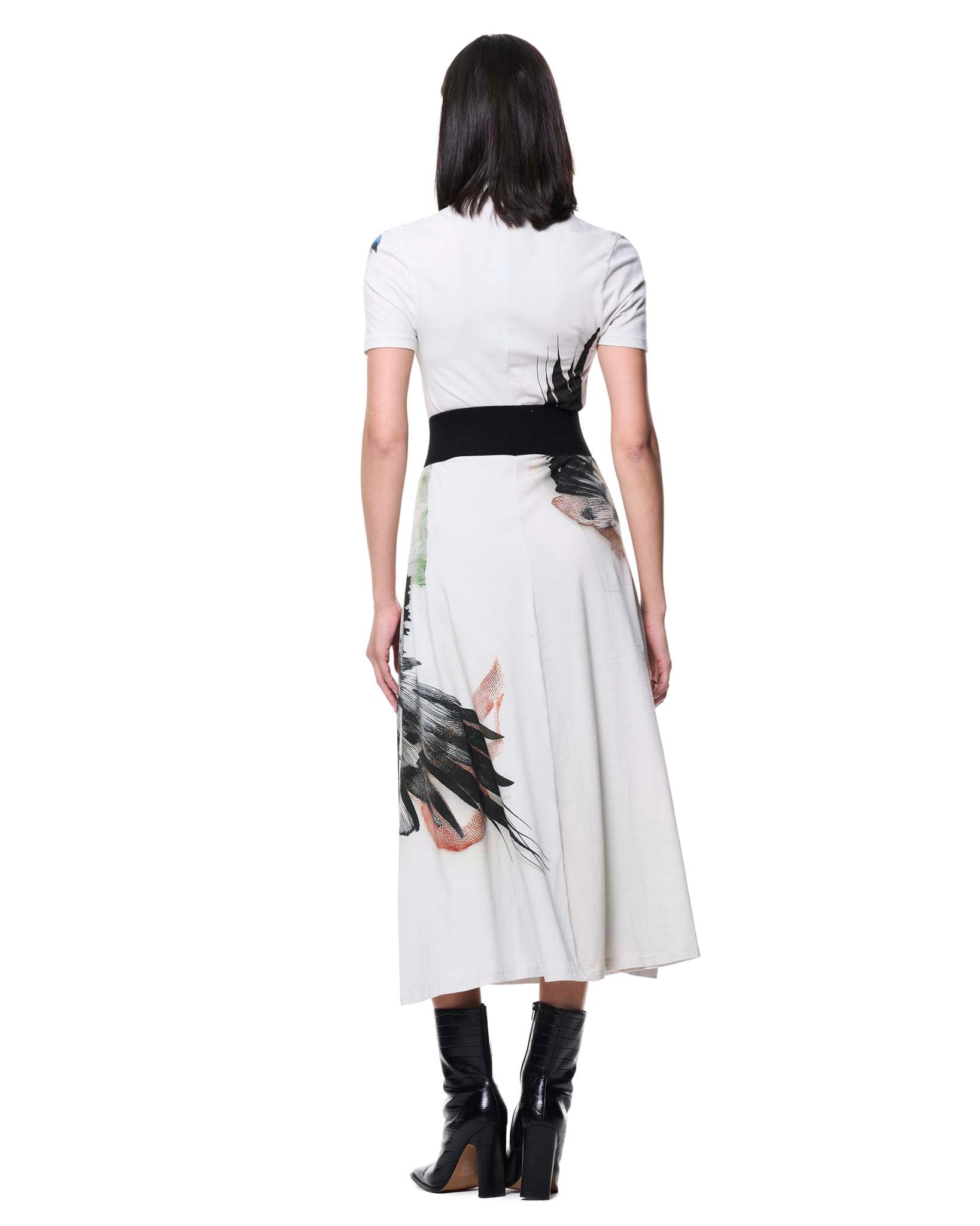 Lola Dress | Paper Collage