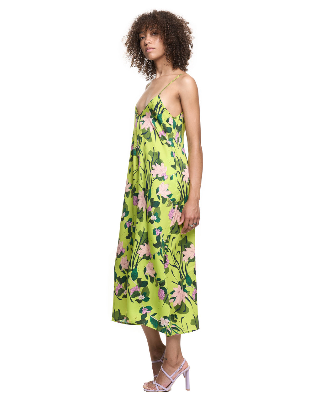 Anna Jumpsuit | Lime Beach Floral