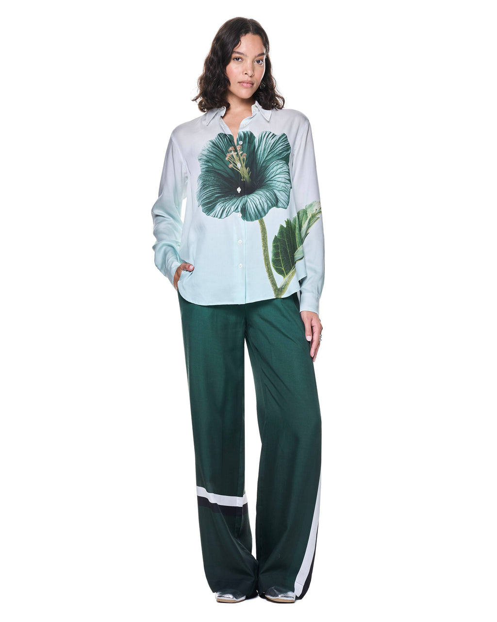 Billie Pant | Green Ombre