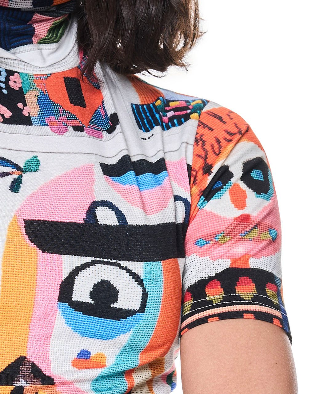 Short Sleeve Turtleneck | Cross Stitch Character