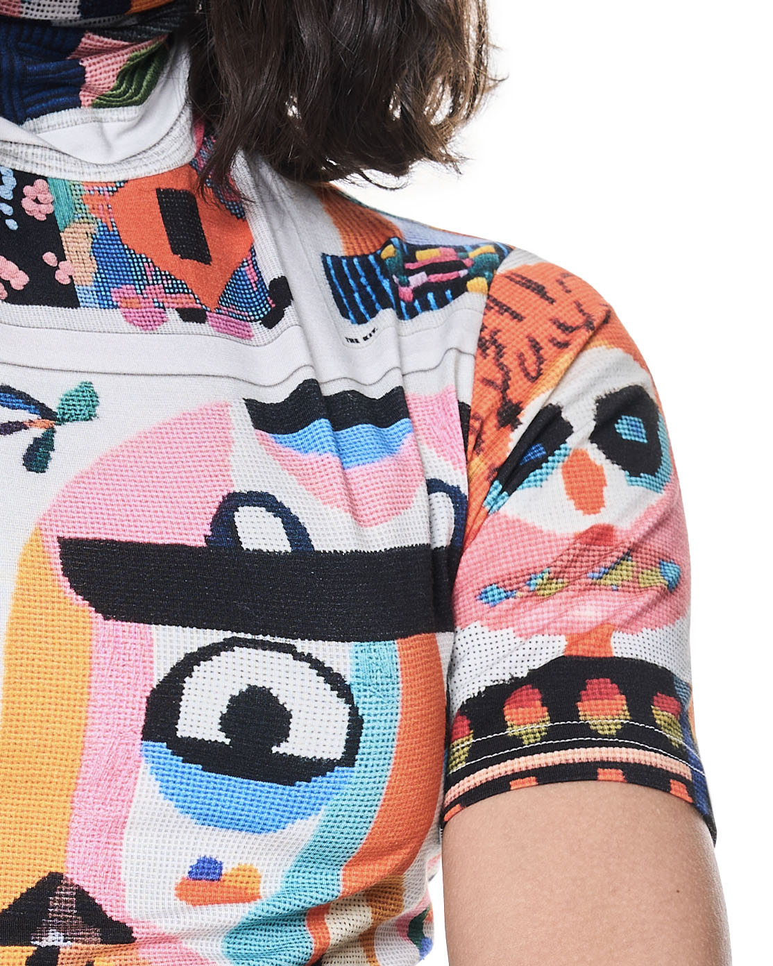 Short Sleeve Turtleneck | Cross Stitch Character