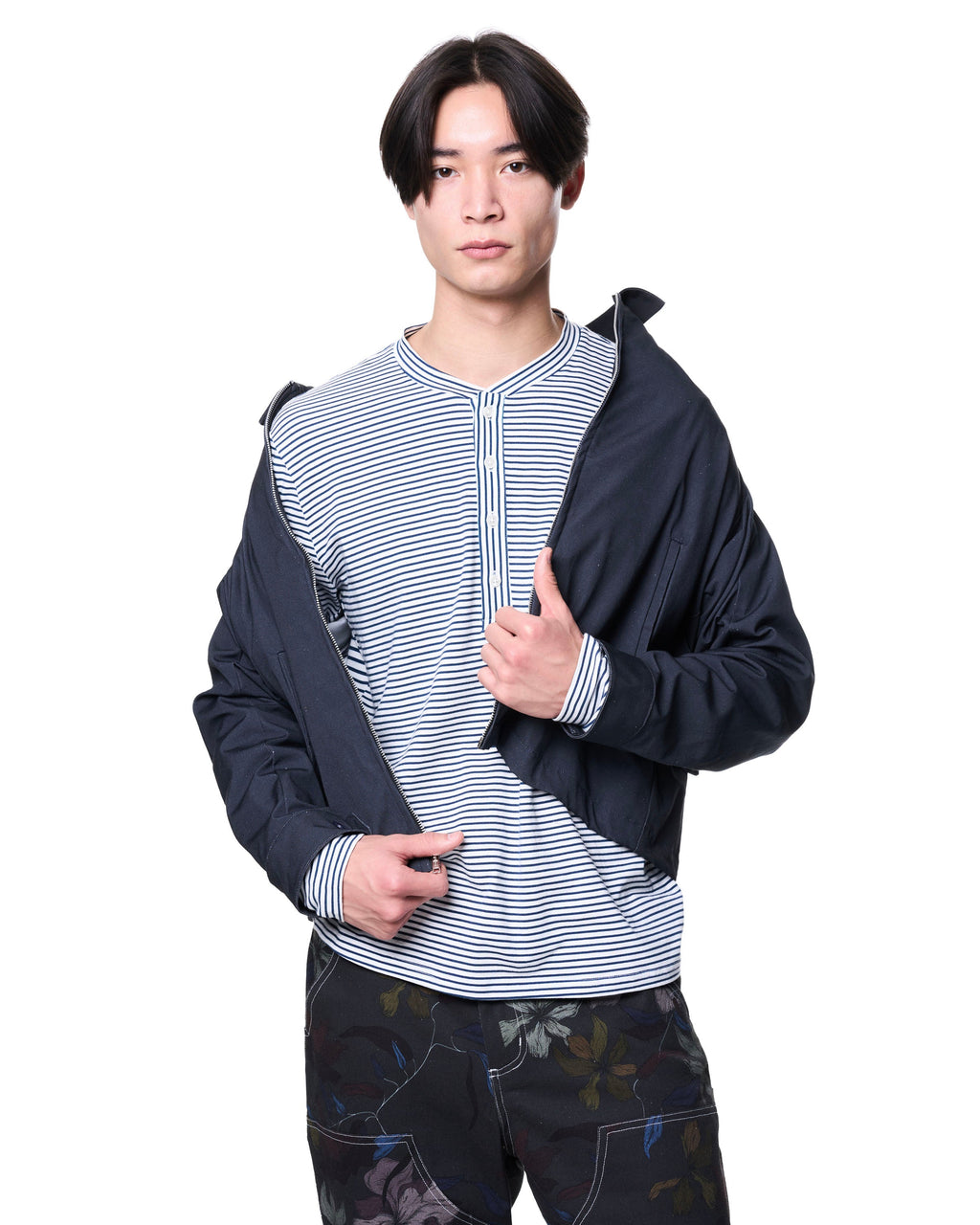 Sam Henley | Navy Prep Stripe