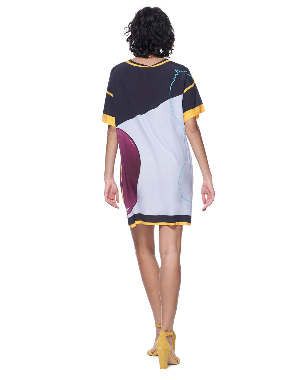 Maya Dress | Painted Indigo