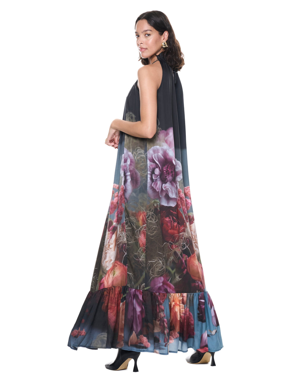 Ellee Dress | Stormy Blossoms