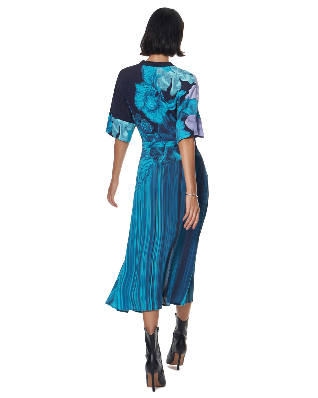 Cobie Shirtdress | Ocean Iris