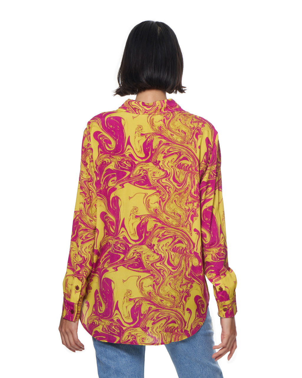 Zoe Shirt | Citrus Swirl