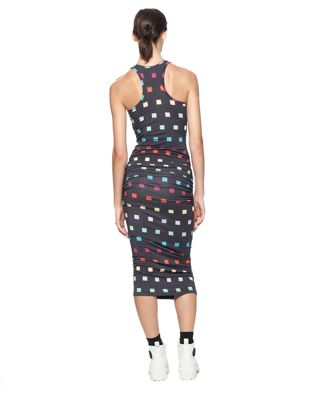 Abbi Dress | Rainbow Cubes