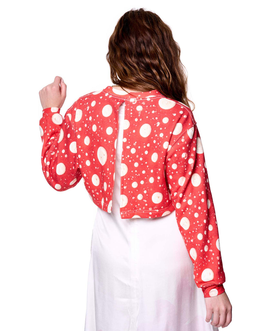 Emily Sweatshirt | Red Mushrooms