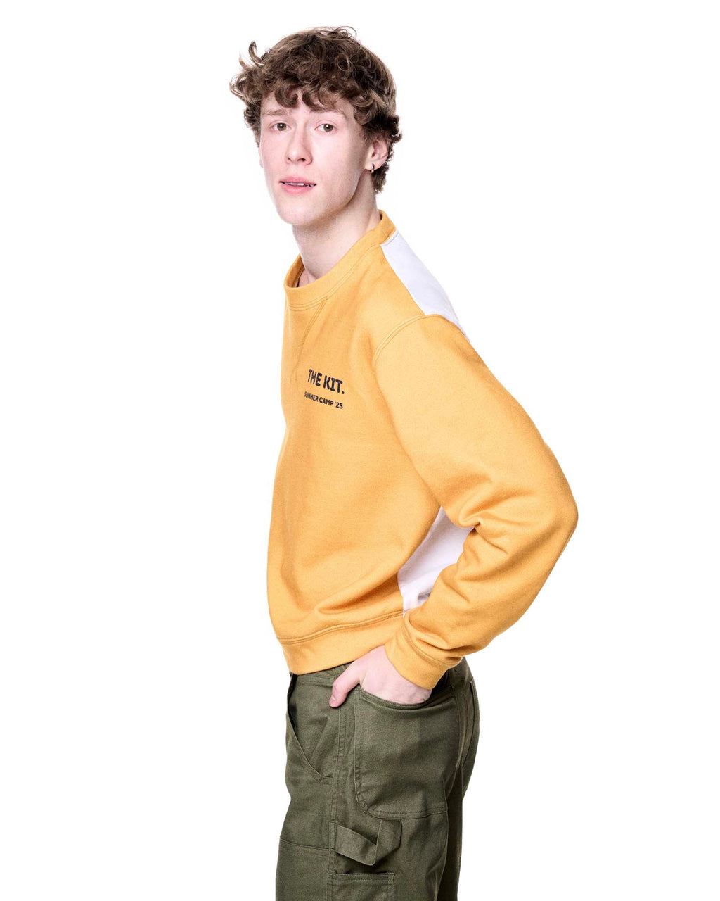 Kyle Sweatshirt | Mustard Summer Camp