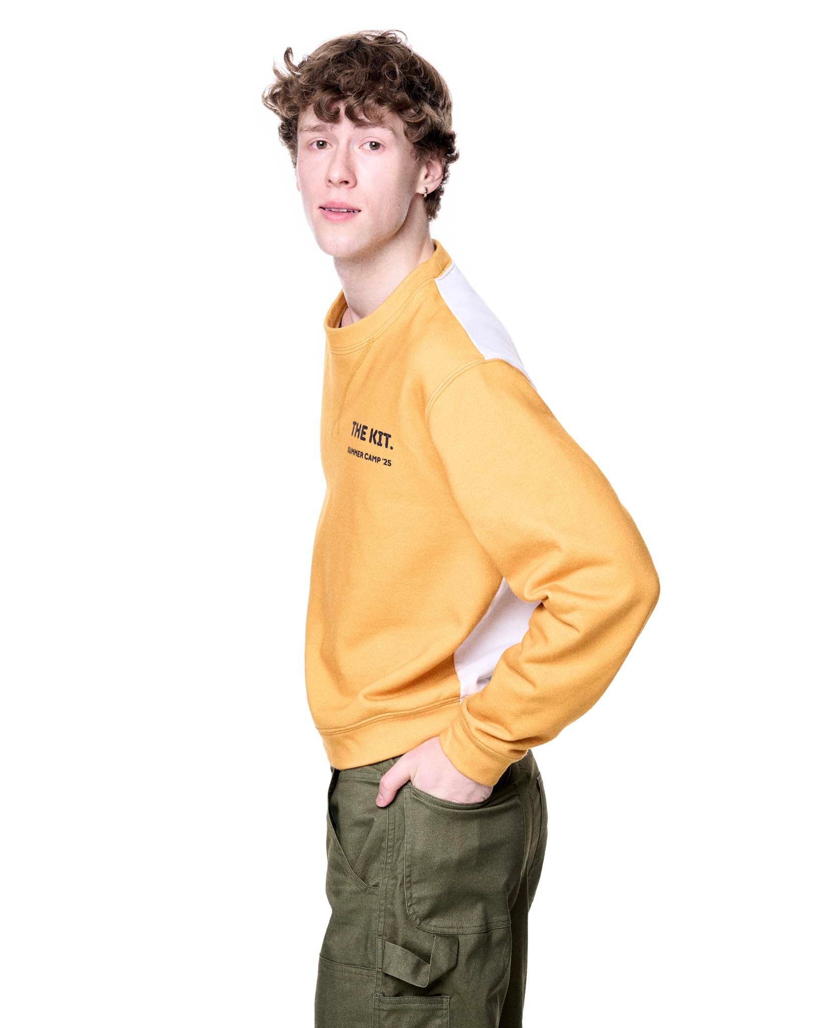 Kyle Sweatshirt | Mustard Summer Camp