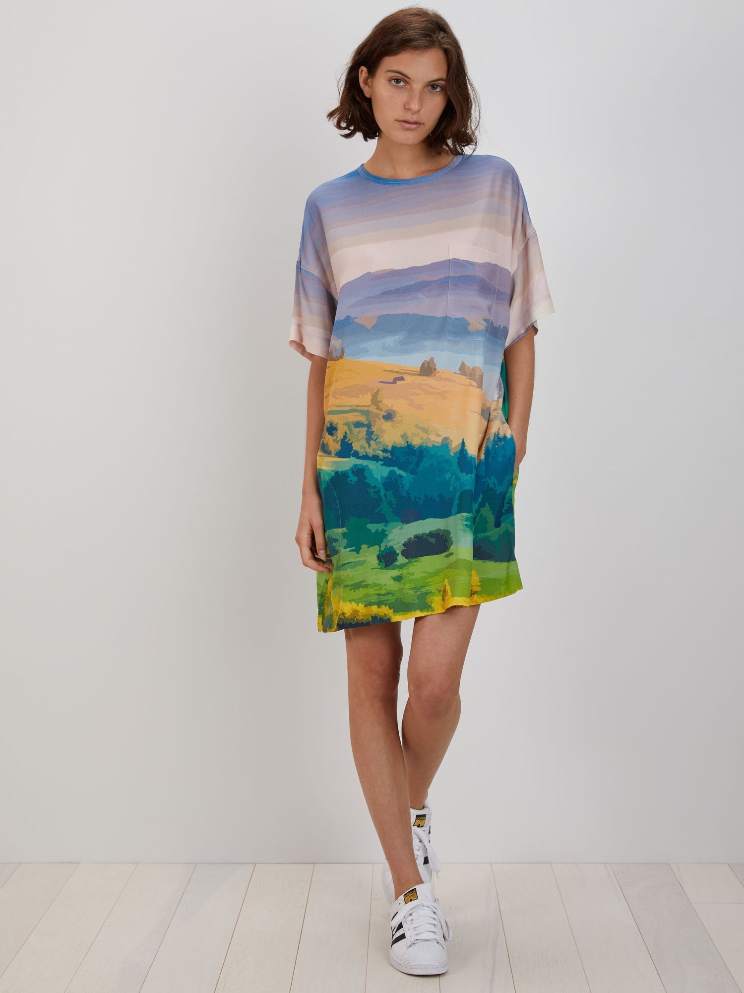 Maya Dress | Mountain Postcard