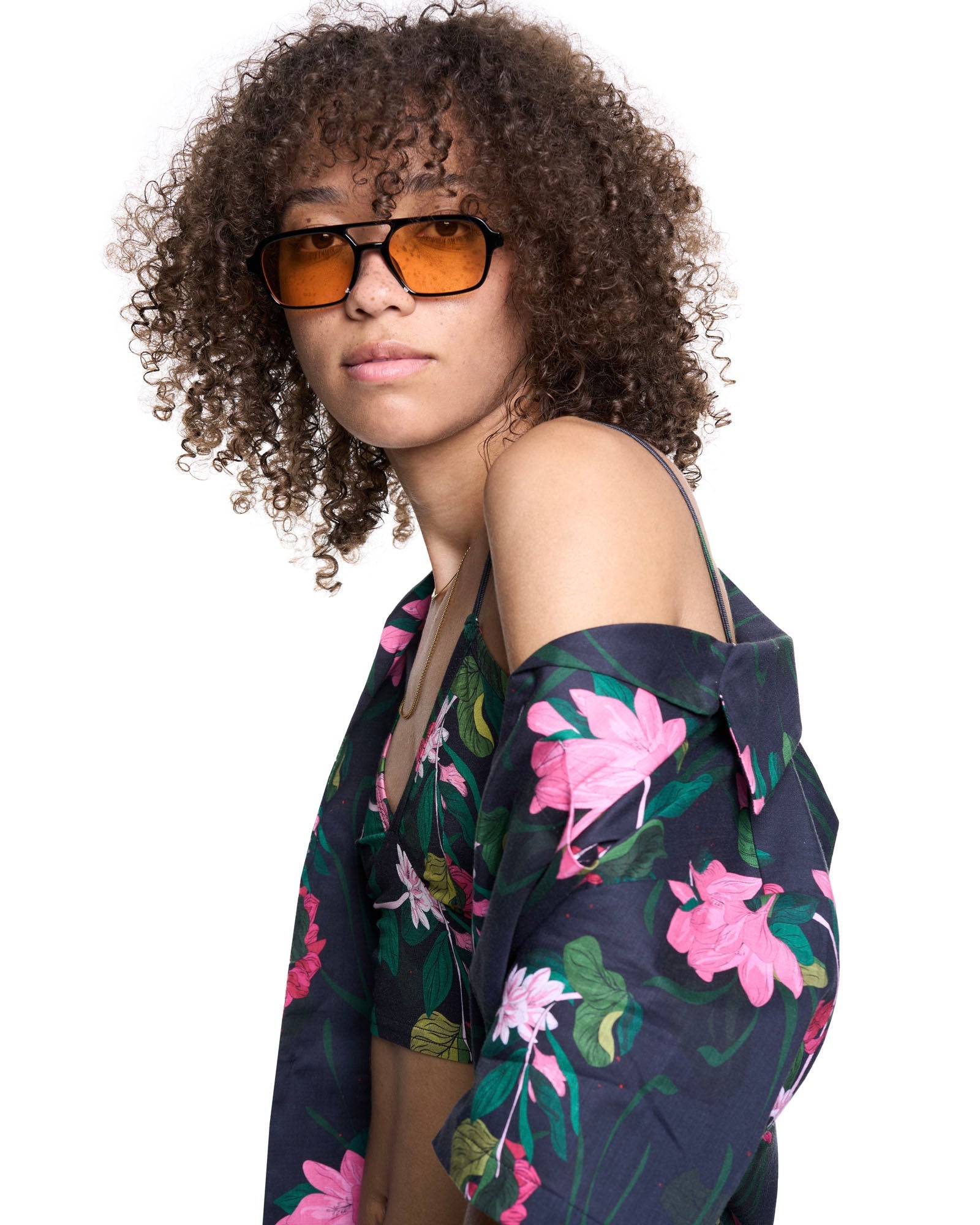 Bralette | Black Beach Florals