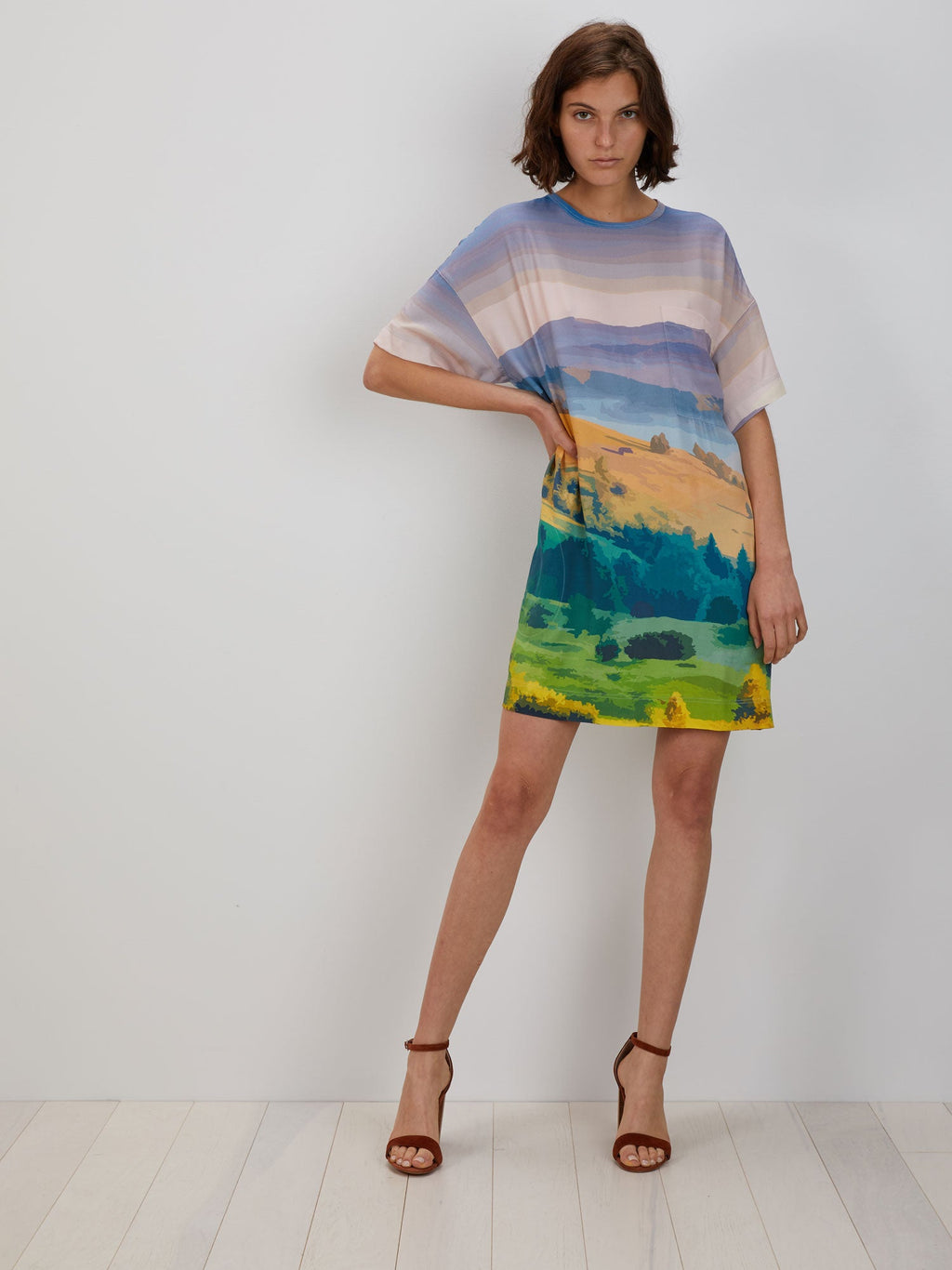 Maya Dress | Mountain Postcard