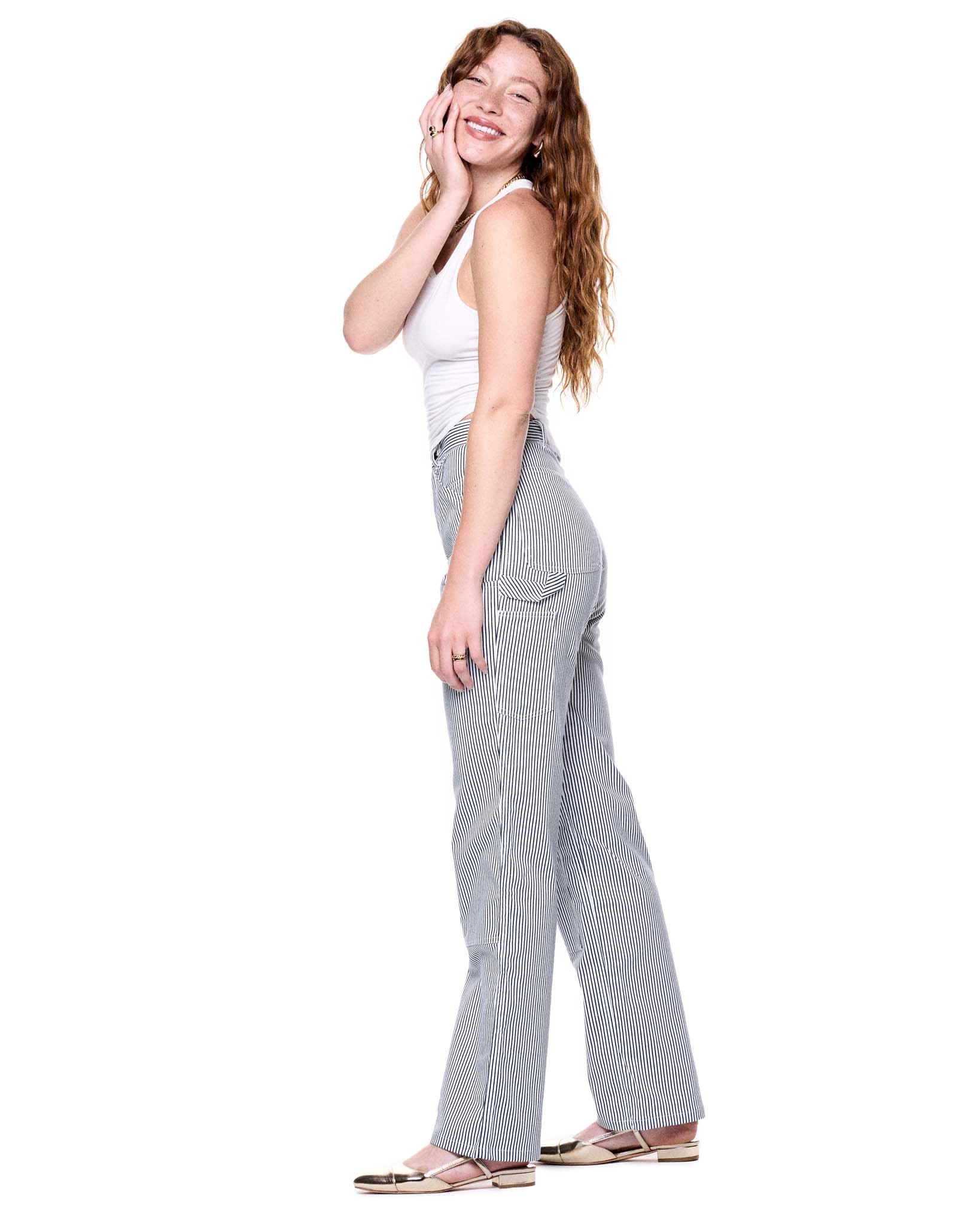 Dakota Jean | Navy Prep Stripe