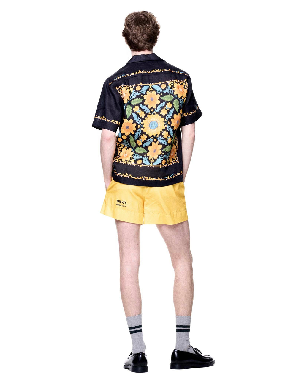 Daniel Camp Shirt | Black Sunflower