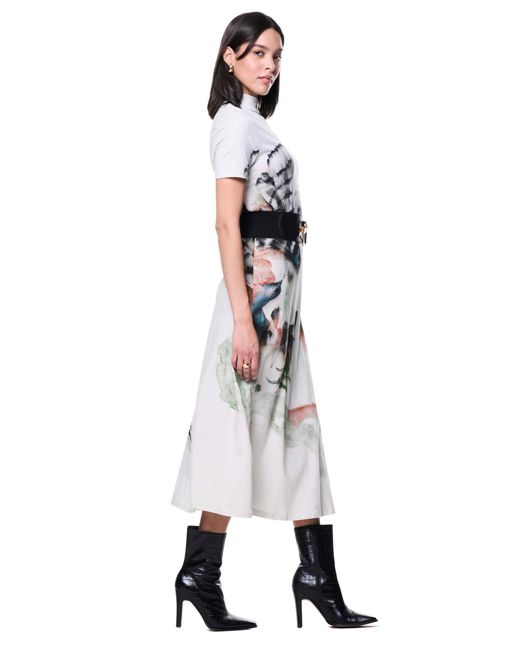 Lola Dress | Paper Collage