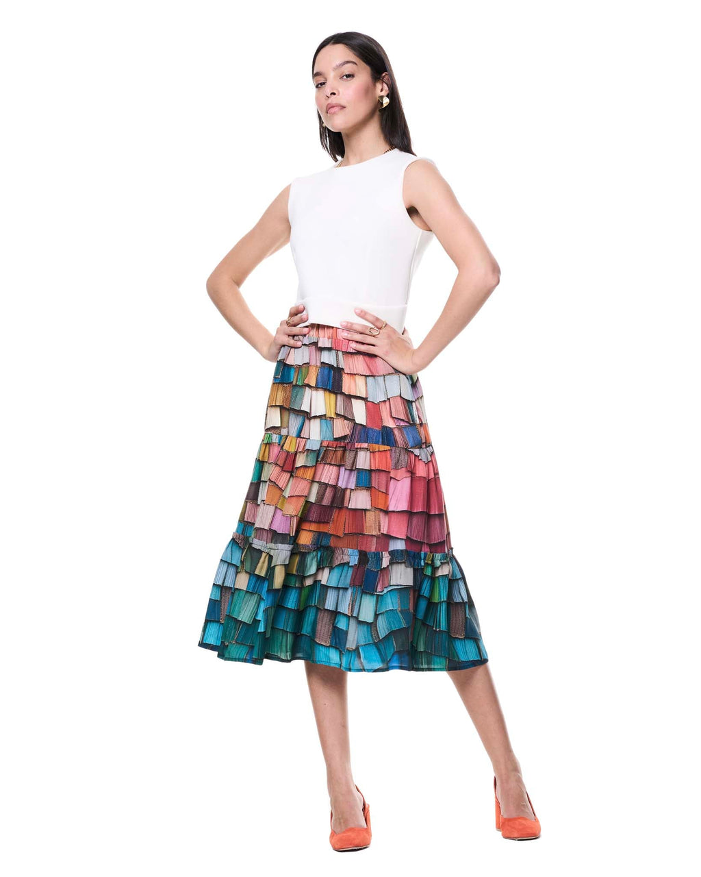 Maddie Skirt | Rainbow Shingles