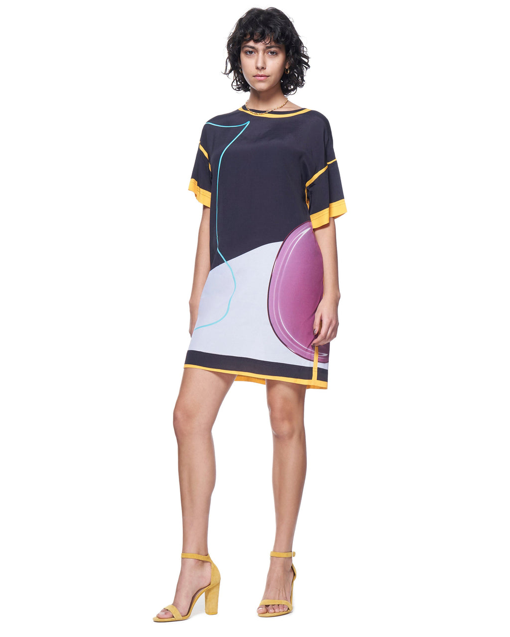 Maya Dress | Painted Indigo