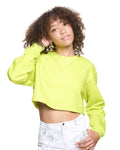 Emily Sweatshirt | Lime