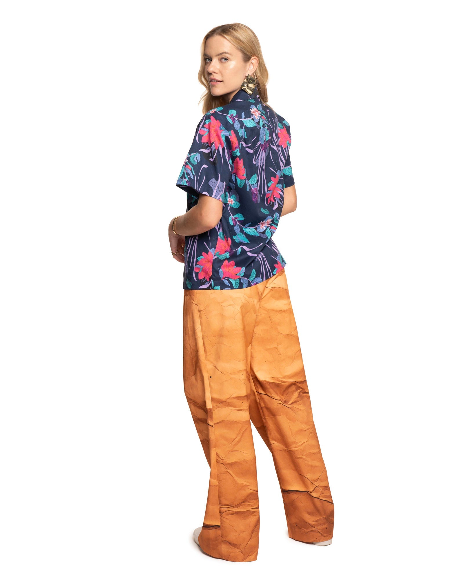 Daniel Camp Shirt | Indigo Beach Florals