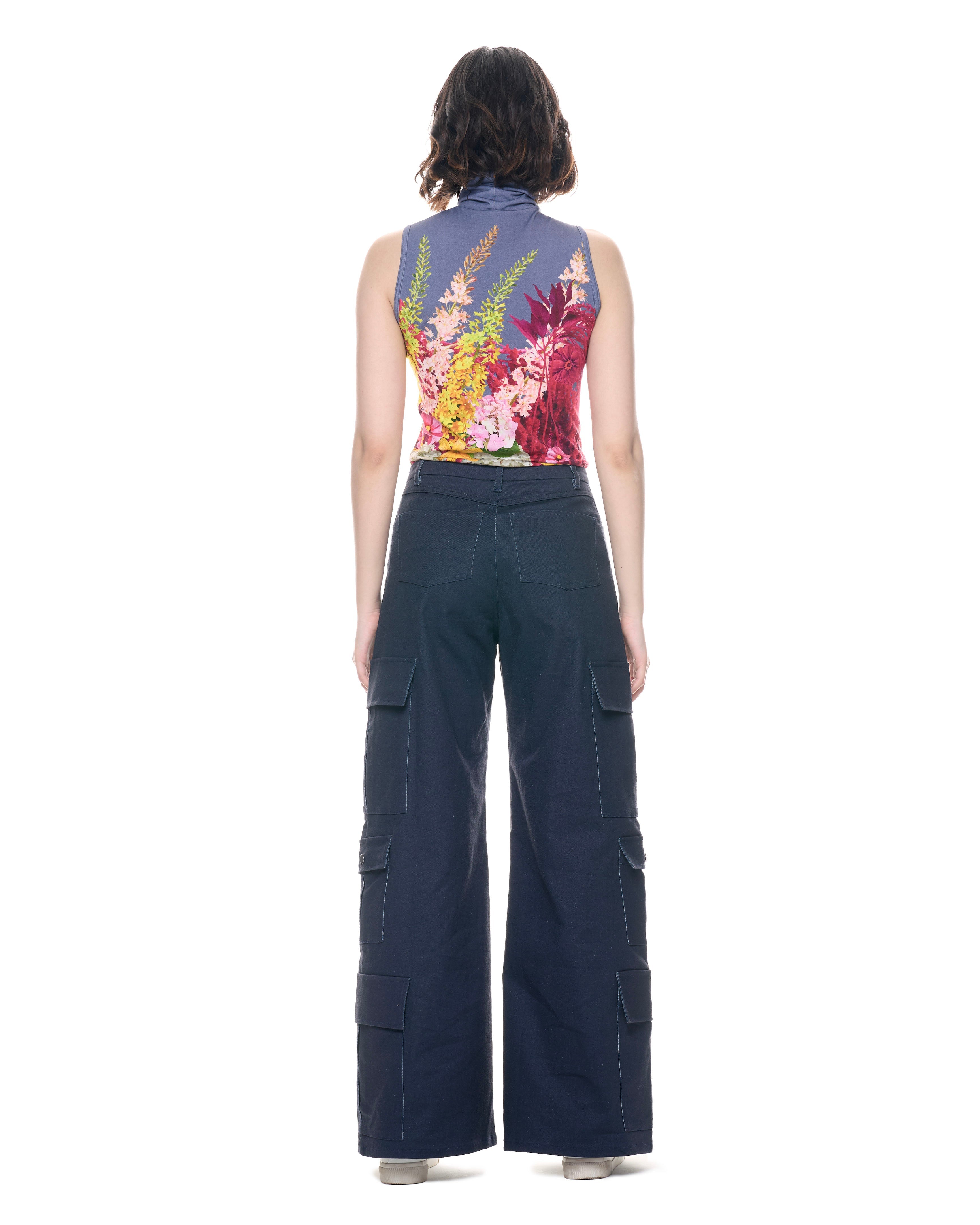 Sleeveless Turtleneck | Wild Bouquet