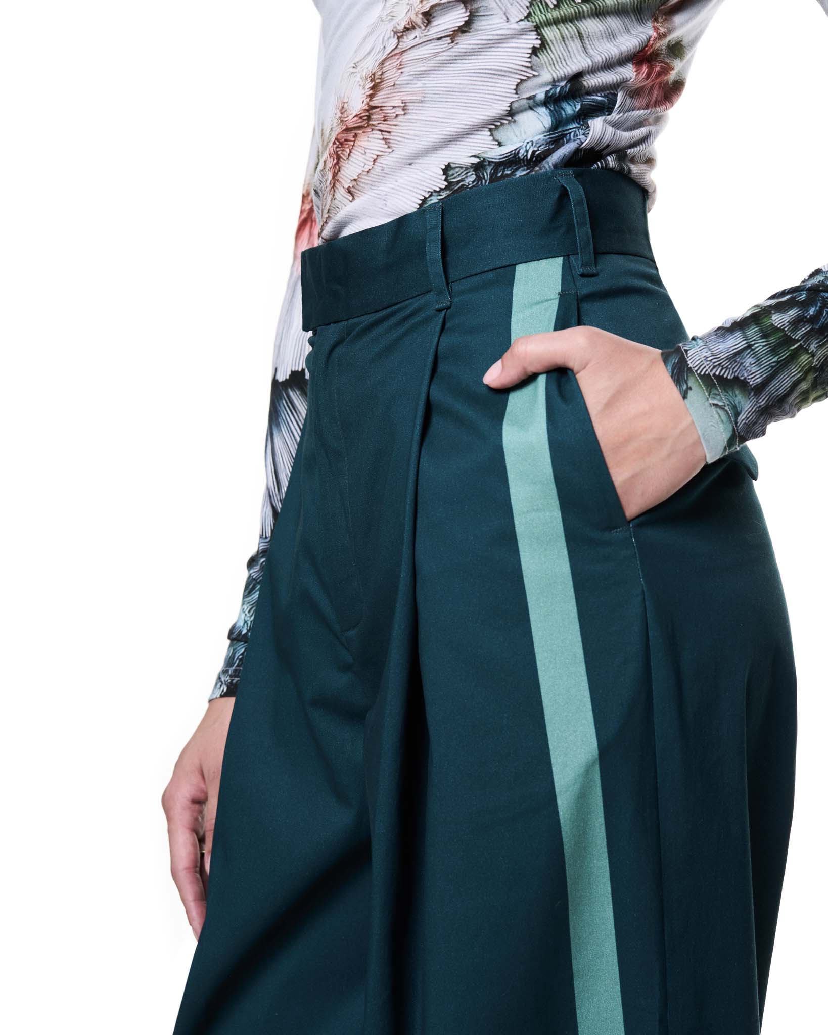 Leigh Trouser | Imperial Stripe