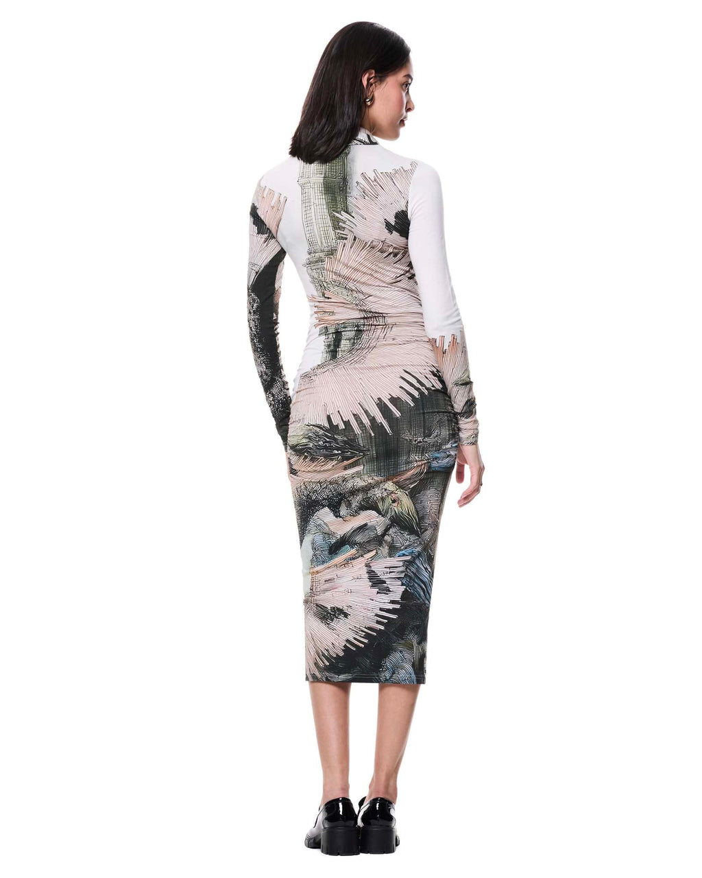 Natalie Dress | Paper Collage