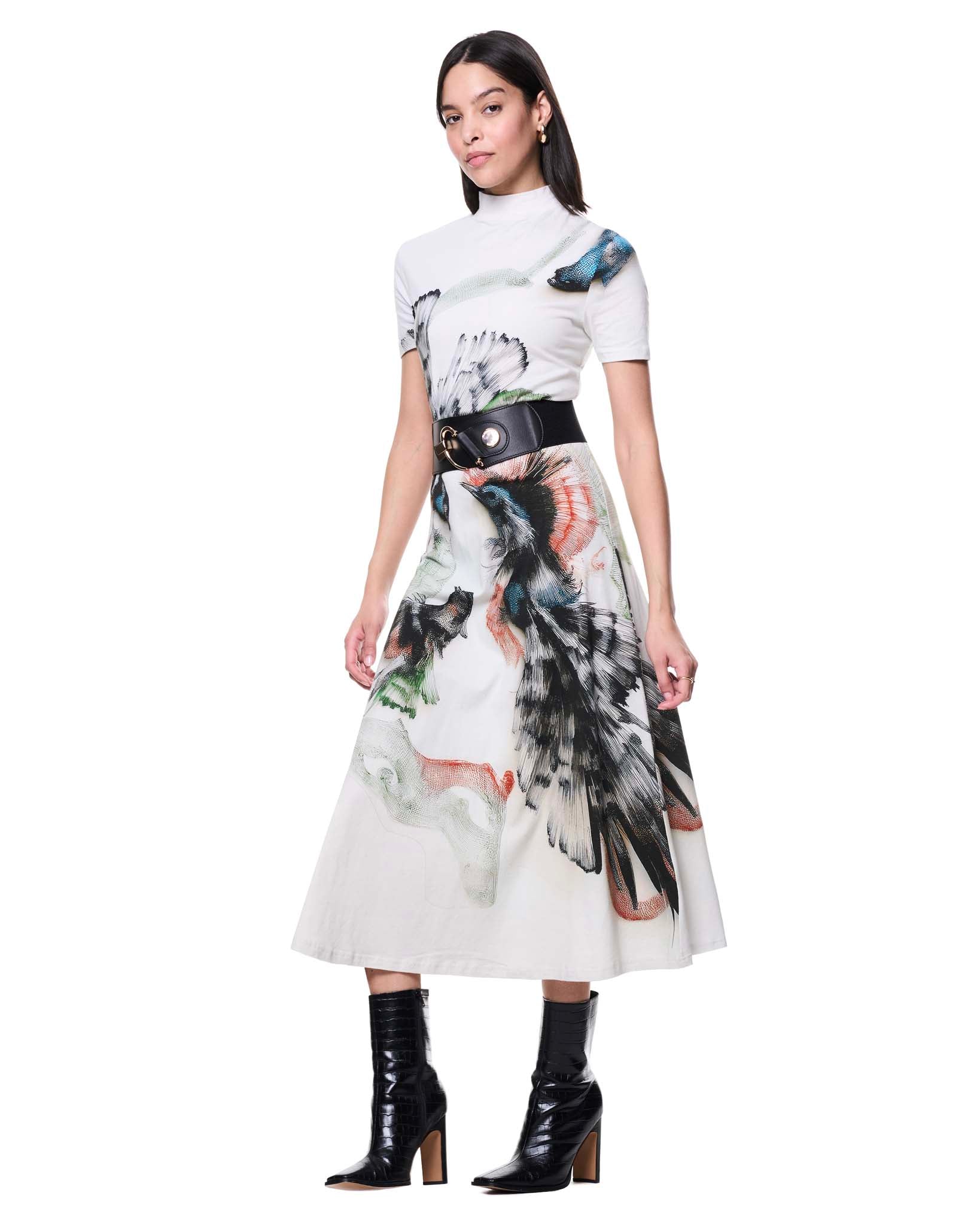 Lola Dress | Paper Collage