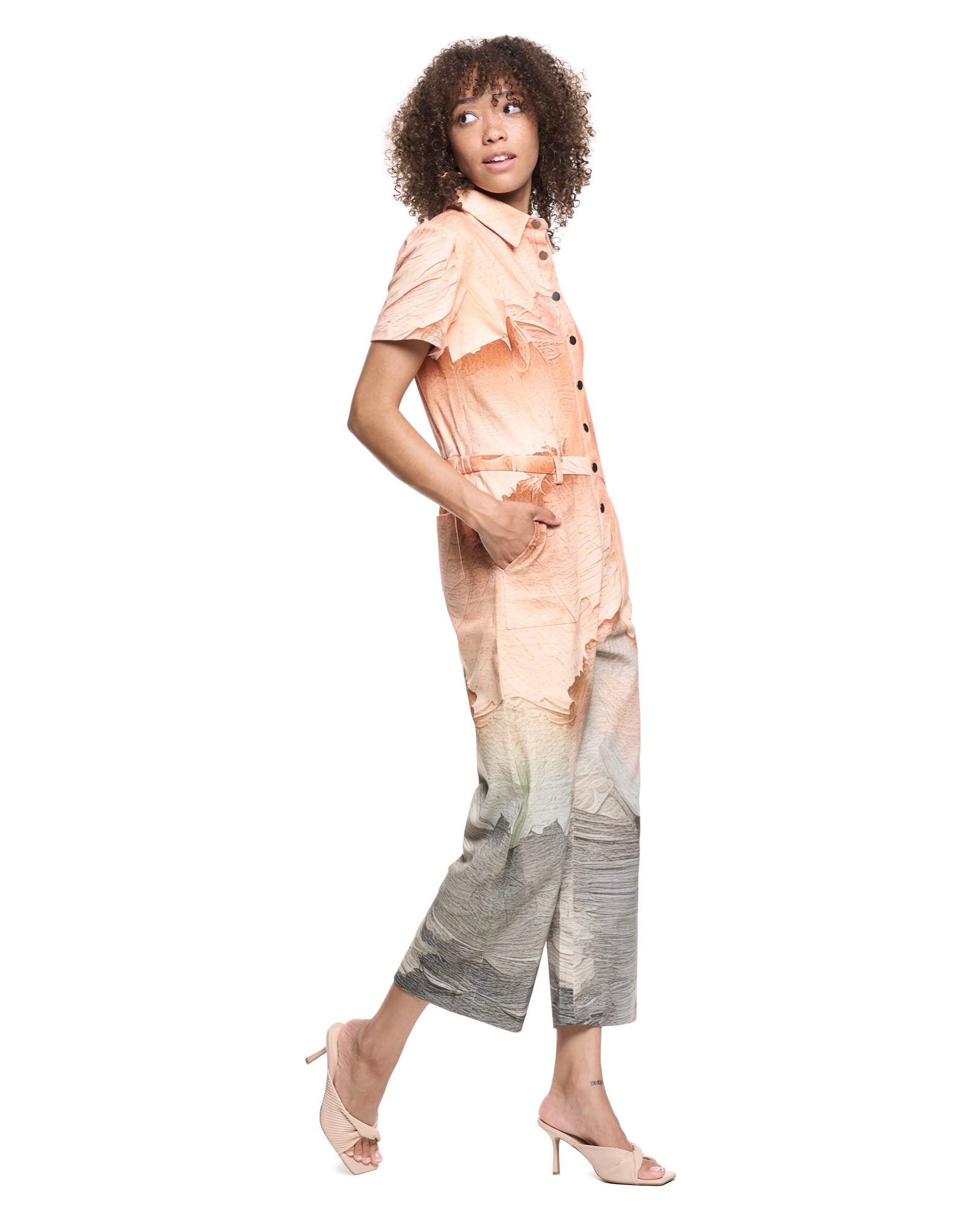 Heidi Jumpsuit | Acrylic Sherbert
