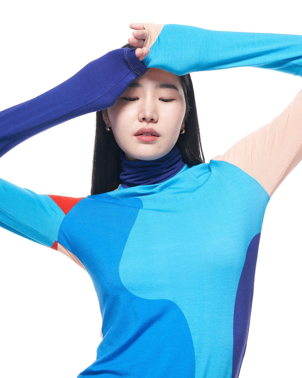Turtleneck | Blue Cut Paper
