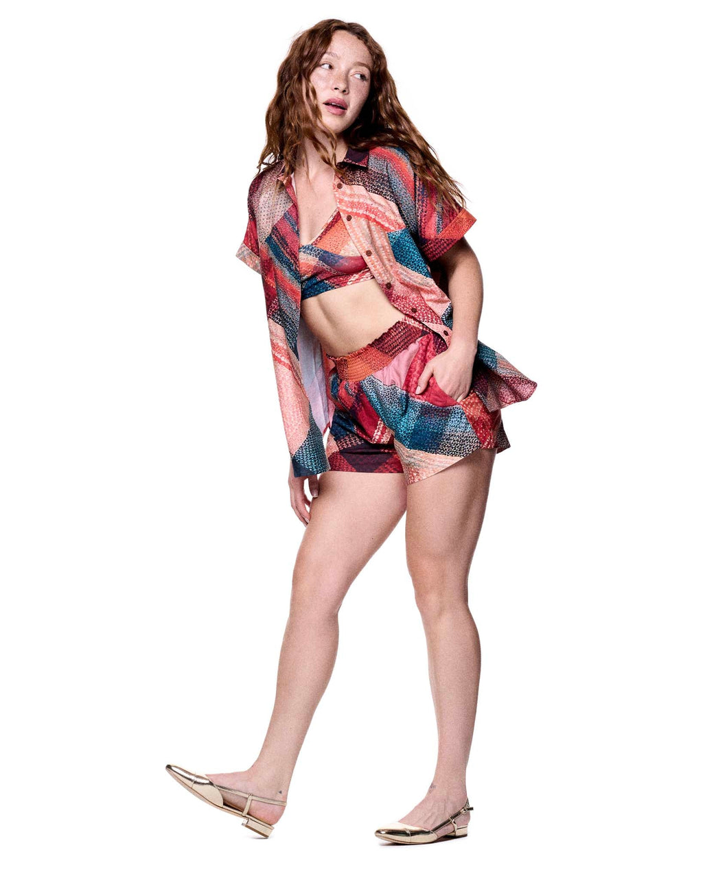 Bralette | Sunset Camp Plaid