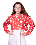 Emily Sweatshirt | Red Mushrooms