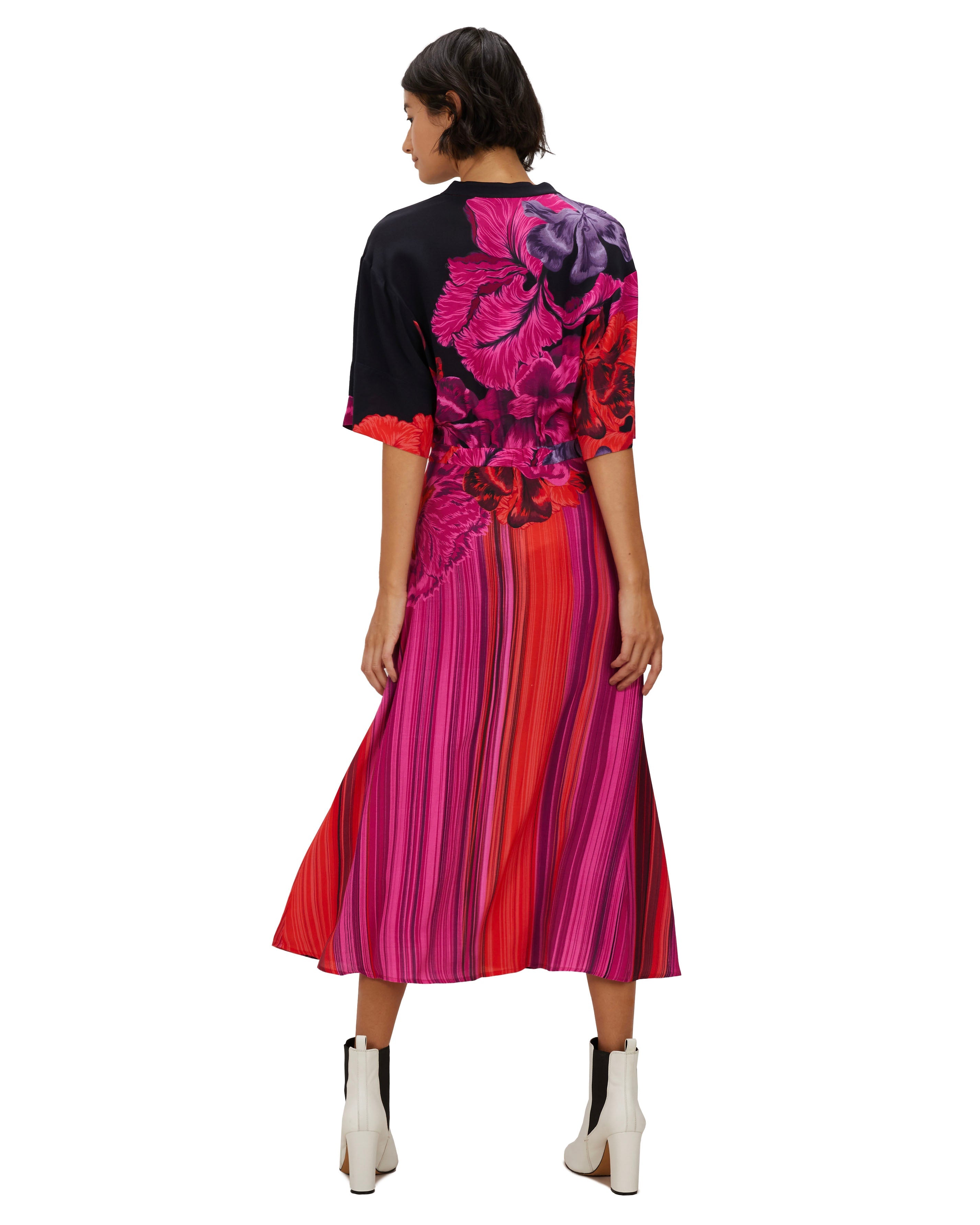 Cobie Shirtdress | Striped Iris