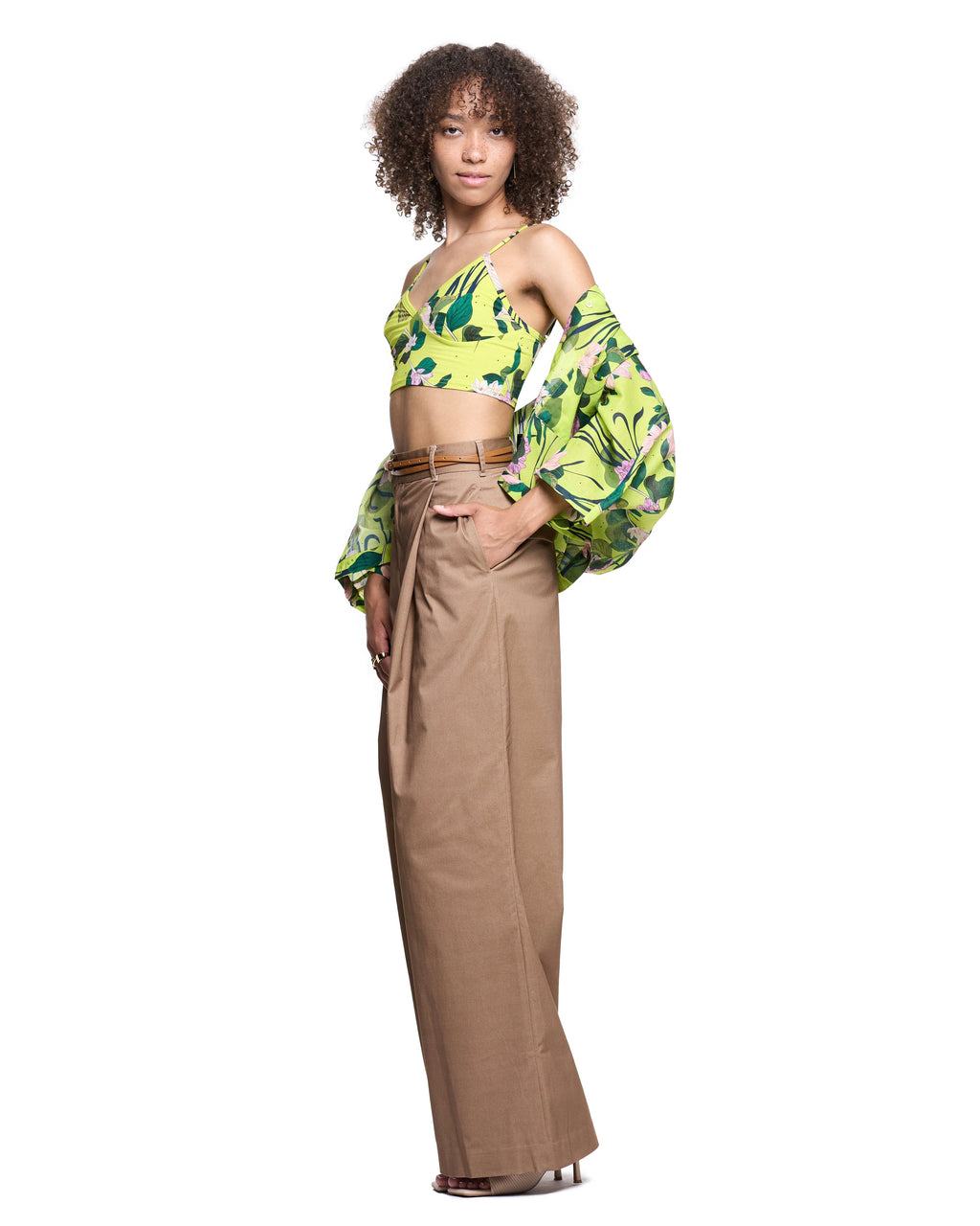 Bralette | Lime Beach Florals