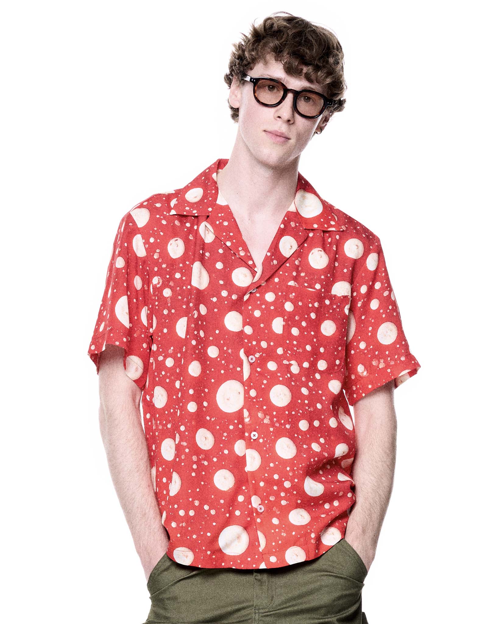 Daniel Camp Shirt | Red Mushroom